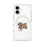 Premium Square Case with MagSafe［ Original - CASEPLAY Dog - Toy Pooh ］