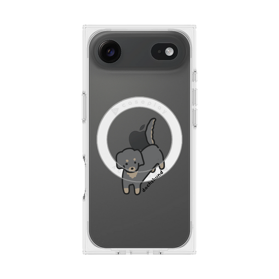 Premium Square Case with MagSafe［ Original - CASEPLAY Dog - Dachshund ］