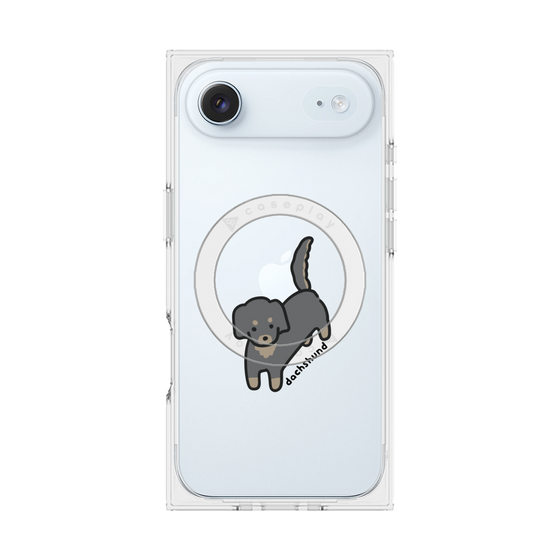 Premium Square Case with MagSafe［ Original - CASEPLAY Dog - Dachshund ］