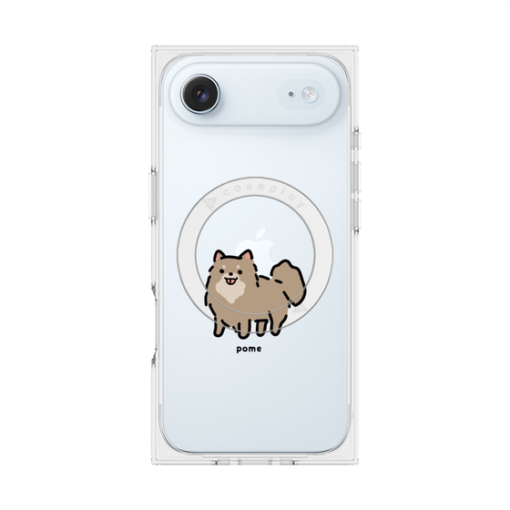 Premium Square Case with MagSafe［ Original - CASEPLAY Dog - Pome ］