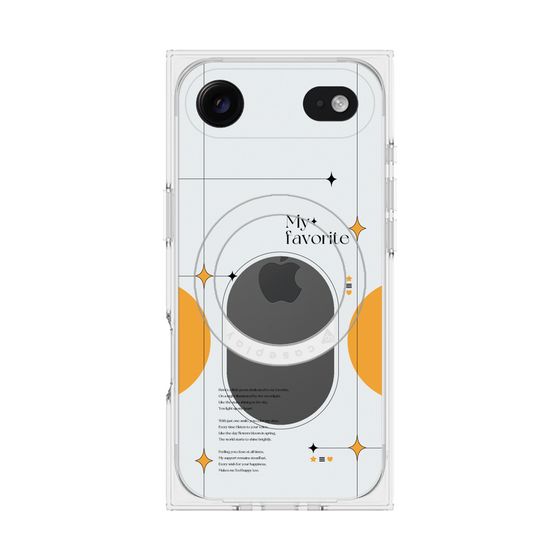 Premium Square Case with MagSafe［ Original - Instax Case - Orange ］