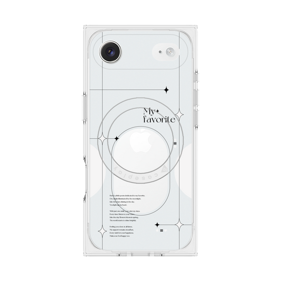 Premium Square Case with MagSafe［ Original - Instax Case - White ］