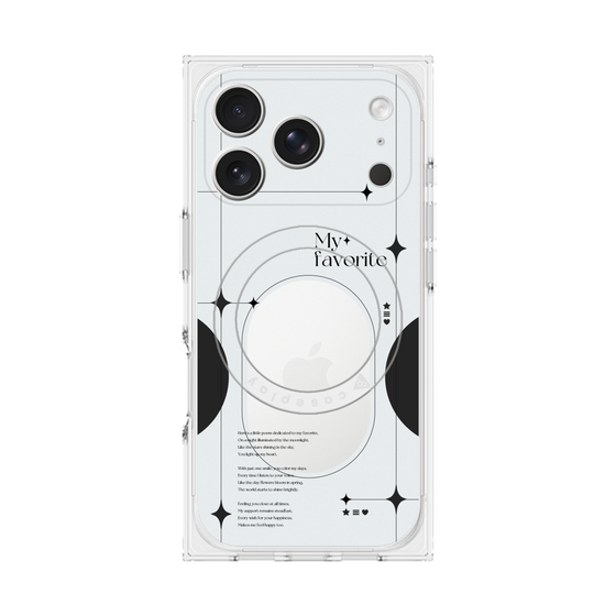 Premium Square Case with MagSafe［ Original - Instax Case - Black ］