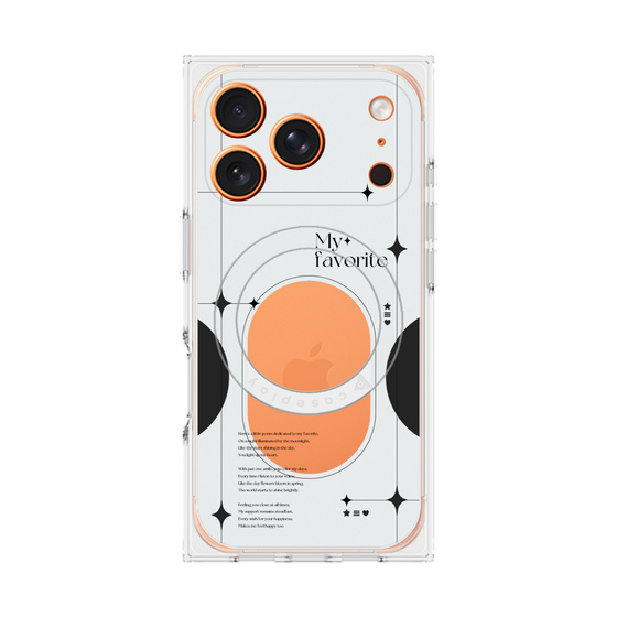 Premium Square Case with MagSafe［ Original - Instax Case - Black ］