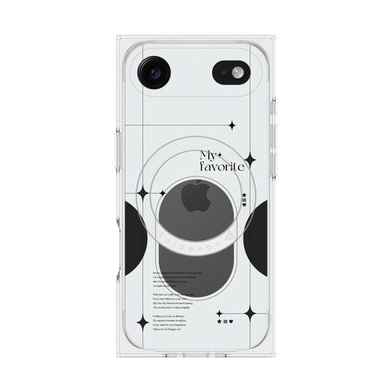 Premium Square Case with MagSafe［ Original - Instax Case - Black ］