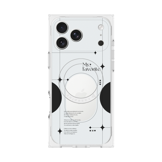 Premium Square Case with MagSafe［ Original - Instax Case - Black ］