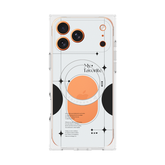 Premium Square Case with MagSafe［ Original - Instax Case - Black ］