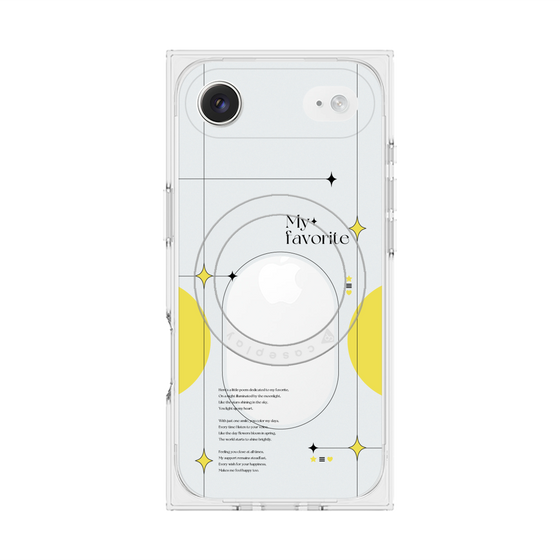 Premium Square Case with MagSafe［ Original - Instax Case - Yellow ］