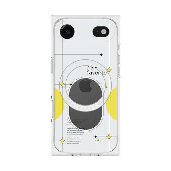 Premium Square Case with MagSafe［ Original - Instax Case - Yellow ］