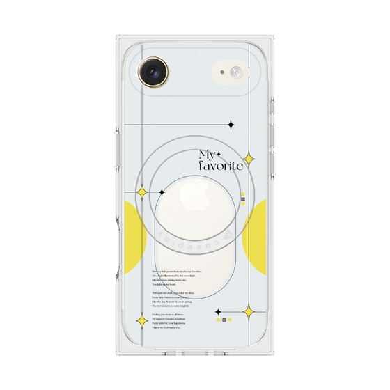 Premium Square Case with MagSafe［ Original - Instax Case - Yellow ］