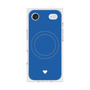 Premium Square Case with MagSafe［ Original - Favorite Color Heart - Blue ］