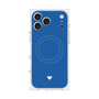 Premium Square Case with MagSafe［ Original - Favorite Color Heart - Blue ］