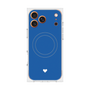 Premium Square Case with MagSafe［ Original - Favorite Color Heart - Blue ］