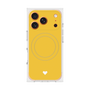 Premium Square Case with MagSafe［ Original - Favorite Color Heart - Yellow ］