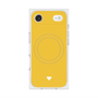 Premium Square Case with MagSafe［ Original - Favorite Color Heart - Yellow ］
