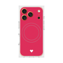 Premium Square Case with MagSafe［ Original - Favorite Color Heart - Red ］