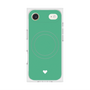Premium Square Case with MagSafe［ Original - Favorite Color Heart - Green ］