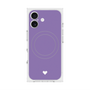 Premium Square Case with MagSafe［ Original - Favorite Color Heart - Purple ］