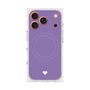 Premium Square Case with MagSafe［ Original - Favorite Color Heart - Purple ］