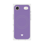 Premium Square Case with MagSafe［ Original - Favorite Color Heart - Purple ］