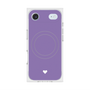 Premium Square Case with MagSafe［ Original - Favorite Color Heart - Purple ］
