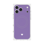 Premium Square Case with MagSafe［ Original - Favorite Color Heart - Purple ］