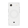 Premium Square Case with MagSafe［ Original - Favorite Color Heart - White ］