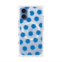 Premium Square Case with MagSafe［ Original - Favorite Color Polka Dots - Blue ］