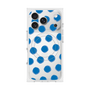 Premium Square Case with MagSafe［ Original - Favorite Color Polka Dots - Blue ］