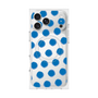 Premium Square Case with MagSafe［ Original - Favorite Color Polka Dots - Blue ］