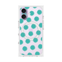 Premium Square Case with MagSafe［ Original - Favorite Color Polka Dots - Green ］