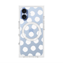 Premium Square Case with MagSafe［ Original - Favorite Color Polka Dots - White ］