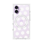 Premium Square Case with MagSafe［ Original - Favorite Color Polka Dots - White ］