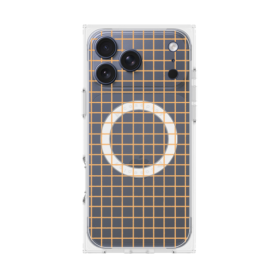 Premium Square Case with MagSafe［ Original - Favorite Color Check - Yellow ］