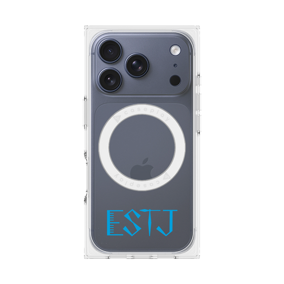 Premium Square Case with MagSafe［ Original - ESTJ Executive - Alphabet ］