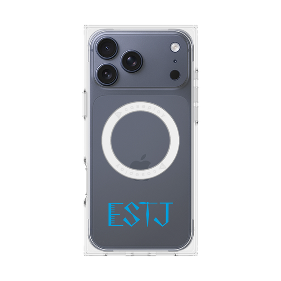 Premium Square Case with MagSafe［ Original - ESTJ Executive - Alphabet ］