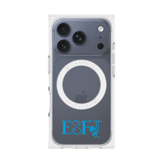 Premium Square Case with MagSafe［ Original - ESFJ Consul - Alphabet ］