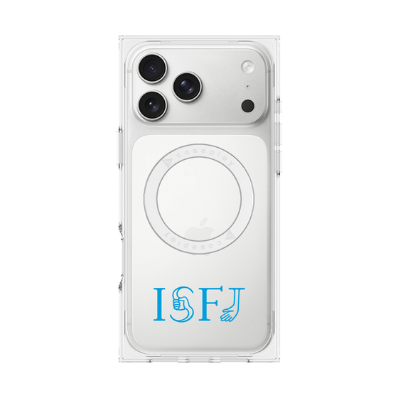 Premium Square Case with MagSafe［ Original - ISFJ Defender - Alphabet ］