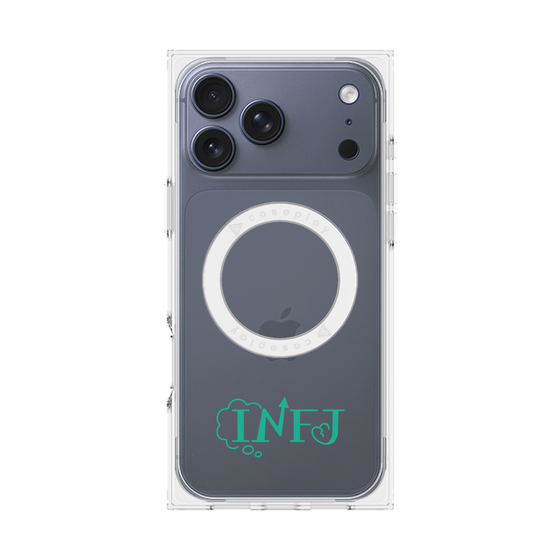 Premium Square Case with MagSafe［ Original - INFJ Advocate - Alphabet ］