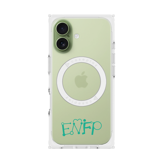 Premium Square Case with MagSafe［ Original - ENFP Campaigner - Alphabet ］