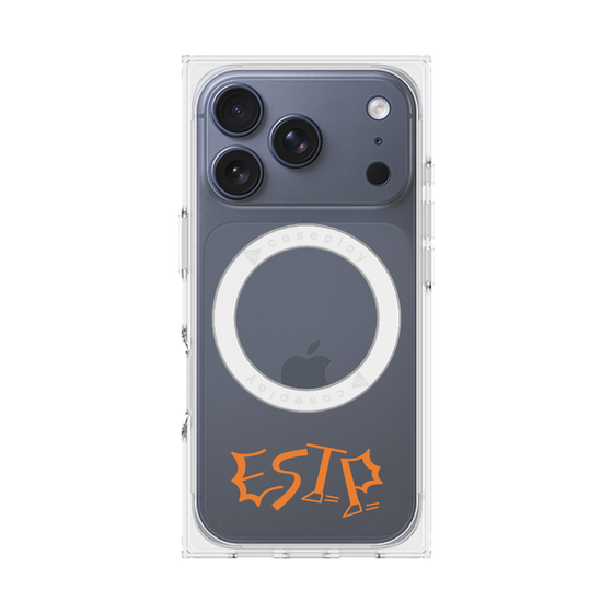 Premium Square Case with MagSafe［ Original - ESTP Entrepreneur - Alphabet ］