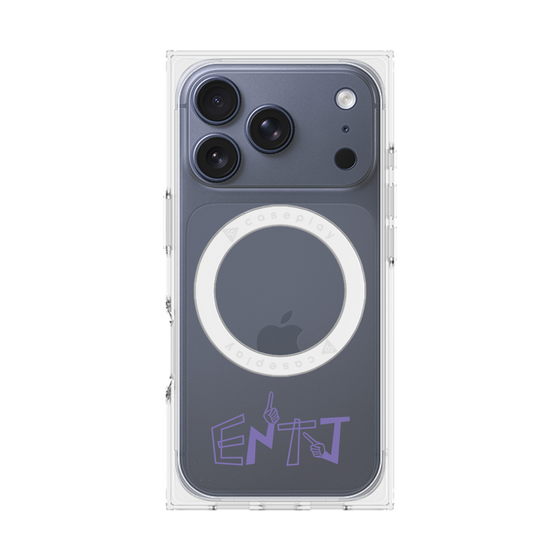 Premium Square Case with MagSafe［ Original - ENTJ Commander - Alphabet ］