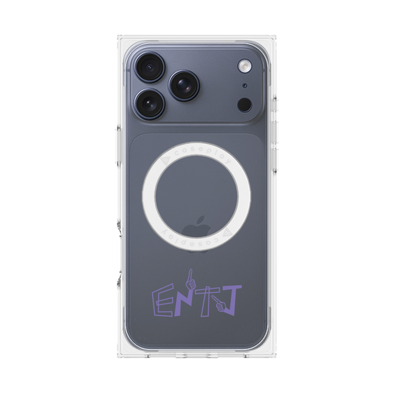 Premium Square Case with MagSafe［ Original - ENTJ Commander - Alphabet ］