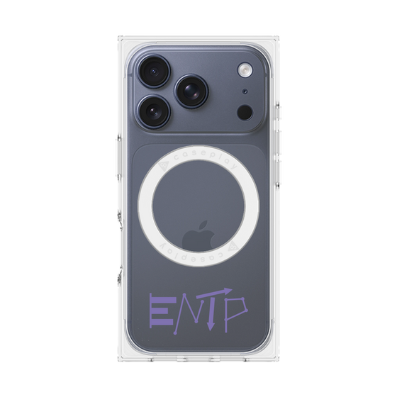 Premium Square Case with MagSafe［ Original - ENTP Debater - Alphabet ］