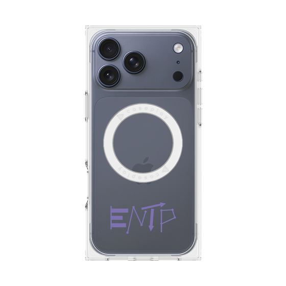 Premium Square Case with MagSafe［ Original - ENTP Debater - Alphabet ］