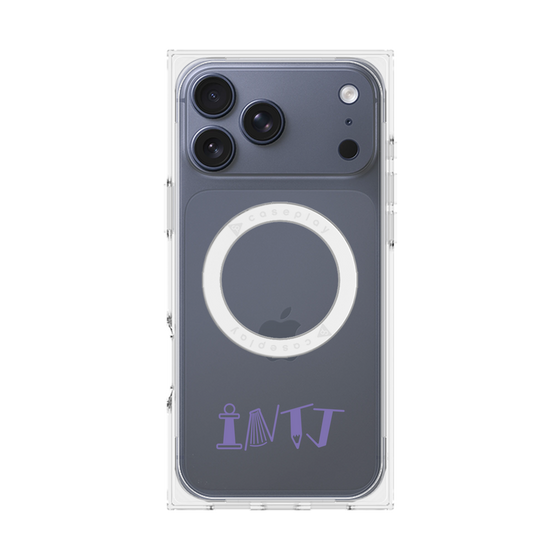 Premium Square Case with MagSafe［ Original - INTJ Architect - Alphabet ］