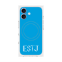 Premium Square Case with MagSafe［ Original - ESTJ Executive - Alphabet - Blue ］