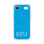 Premium Square Case with MagSafe［ Original - ESTJ Executive - Alphabet - Blue ］