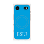 Premium Square Case with MagSafe［ Original - ESTJ Executive - Alphabet - Blue ］