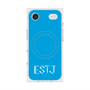 Premium Square Case with MagSafe［ Original - ESTJ Executive - Alphabet - Blue ］
